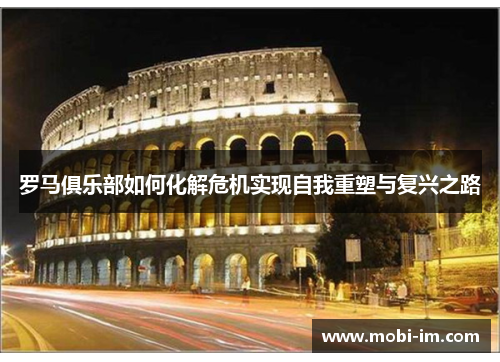 罗马俱乐部如何化解危机实现自我重塑与复兴之路