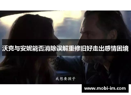 沃克与安妮能否消除误解重修旧好走出感情困境