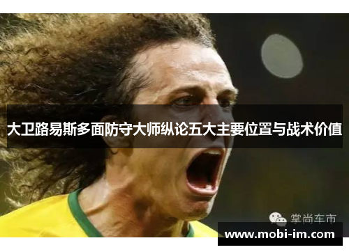 大卫路易斯多面防守大师纵论五大主要位置与战术价值
