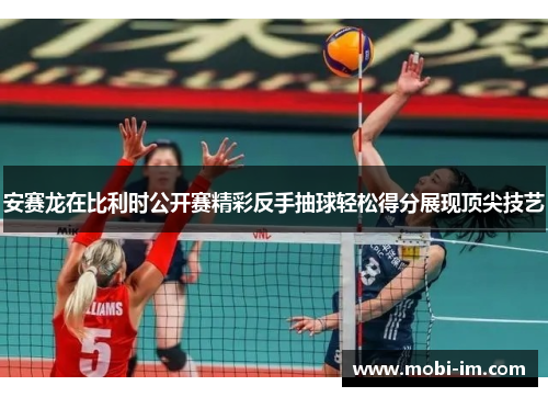 安赛龙在比利时公开赛精彩反手抽球轻松得分展现顶尖技艺