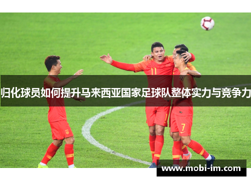 归化球员如何提升马来西亚国家足球队整体实力与竞争力